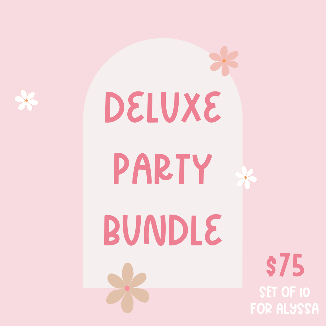Custom Party Bundles: Custom Order for Alyssa / Party Animals Inflatables