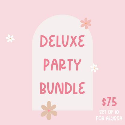Custom Party Bundles: Custom Order for Alyssa / Party Animals Inflatables