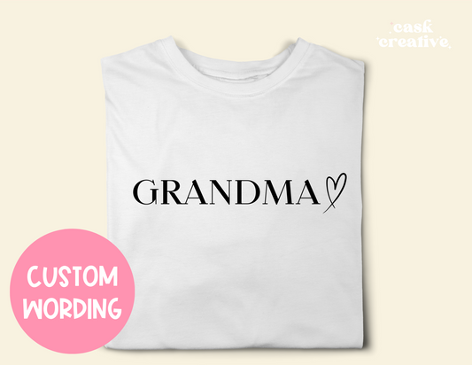 ADULT Pick Your T-shirt Color Custom Name Gift: Personalized with Name