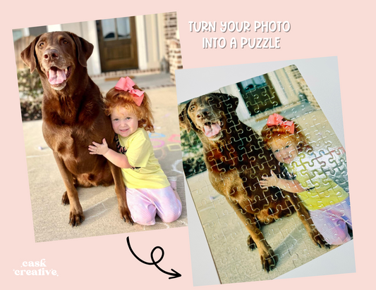 Custom Photo Puzzle: 8X10 Printed Puzzle Gifts