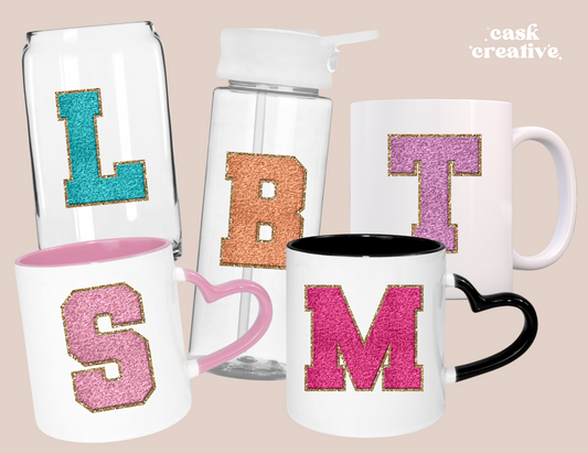 Pick Your Tumbler Custom Name Gift: Personalized Letter
