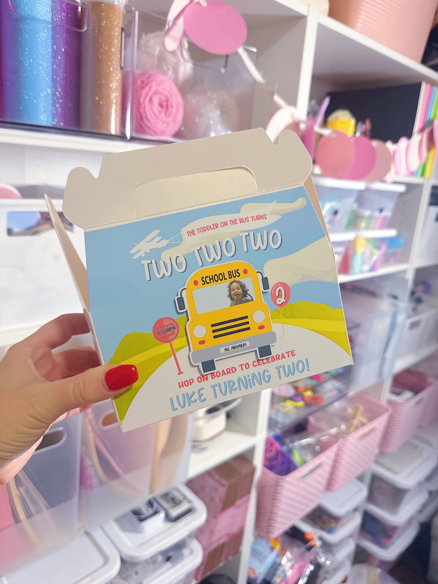 Birthday Gable Boxes Party Favor Bundles with Toys: Custom ANY THEME