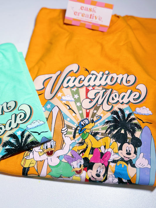 Bundle Sale Mommy and Me Set T-shirt : Disney Vacation Mode