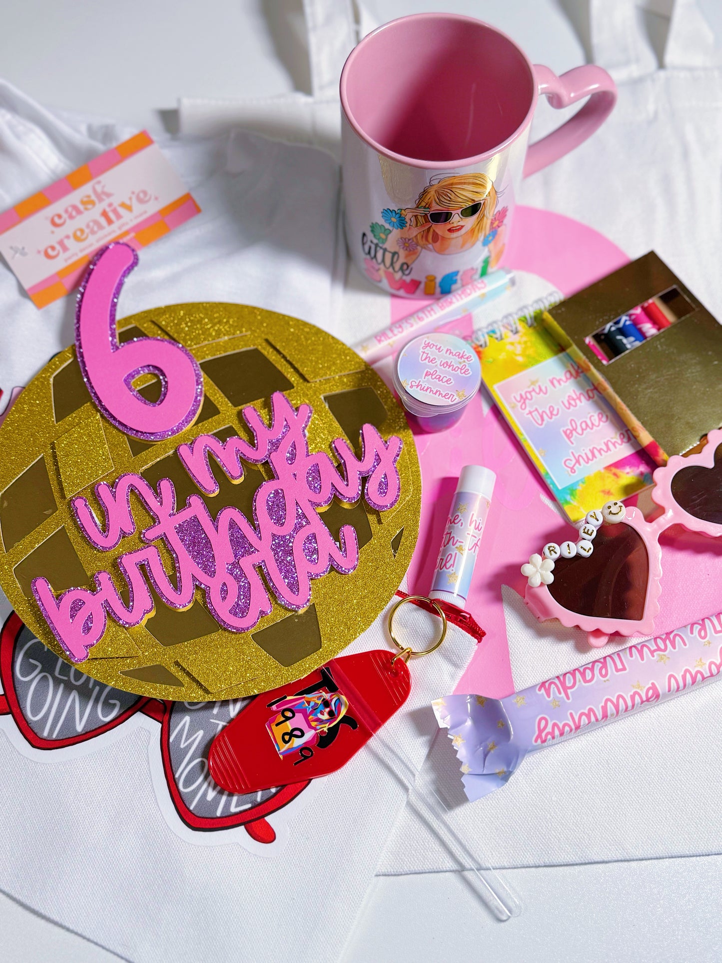 Custom Little Swiftie Bundle Birthday Gift Set