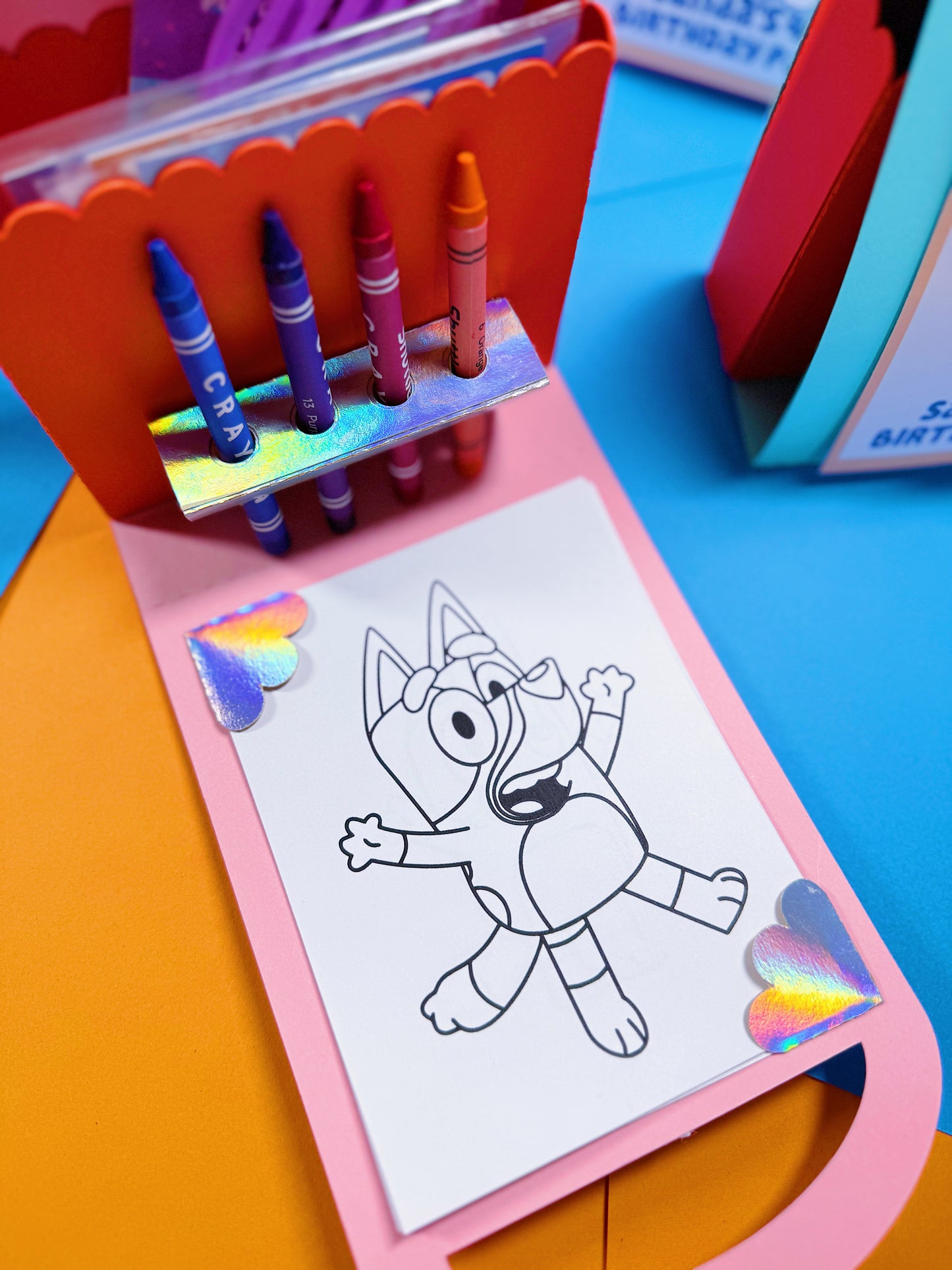 Party Favor Suitcase with Mini Coloring Pages and Toys : Any Theme