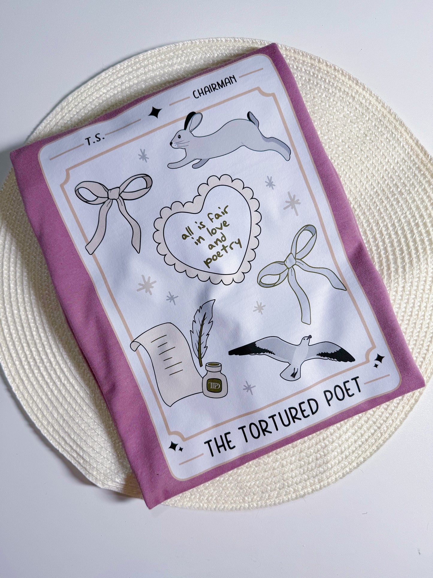 Adult T-shirt or Tote Bag: Tortured Poet