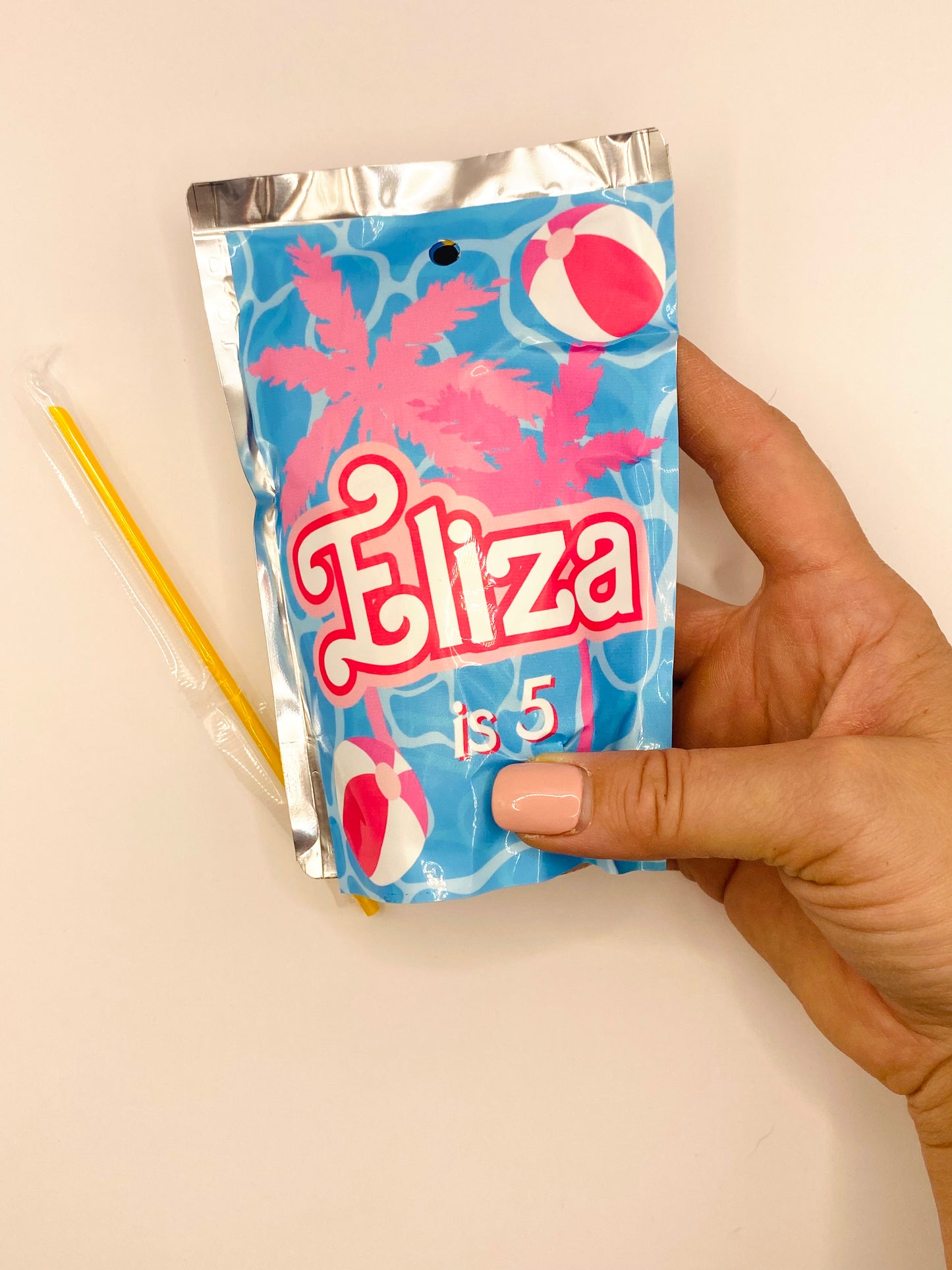 Capri Sun Labels Printed Party Favors: Custom - ANY THEME