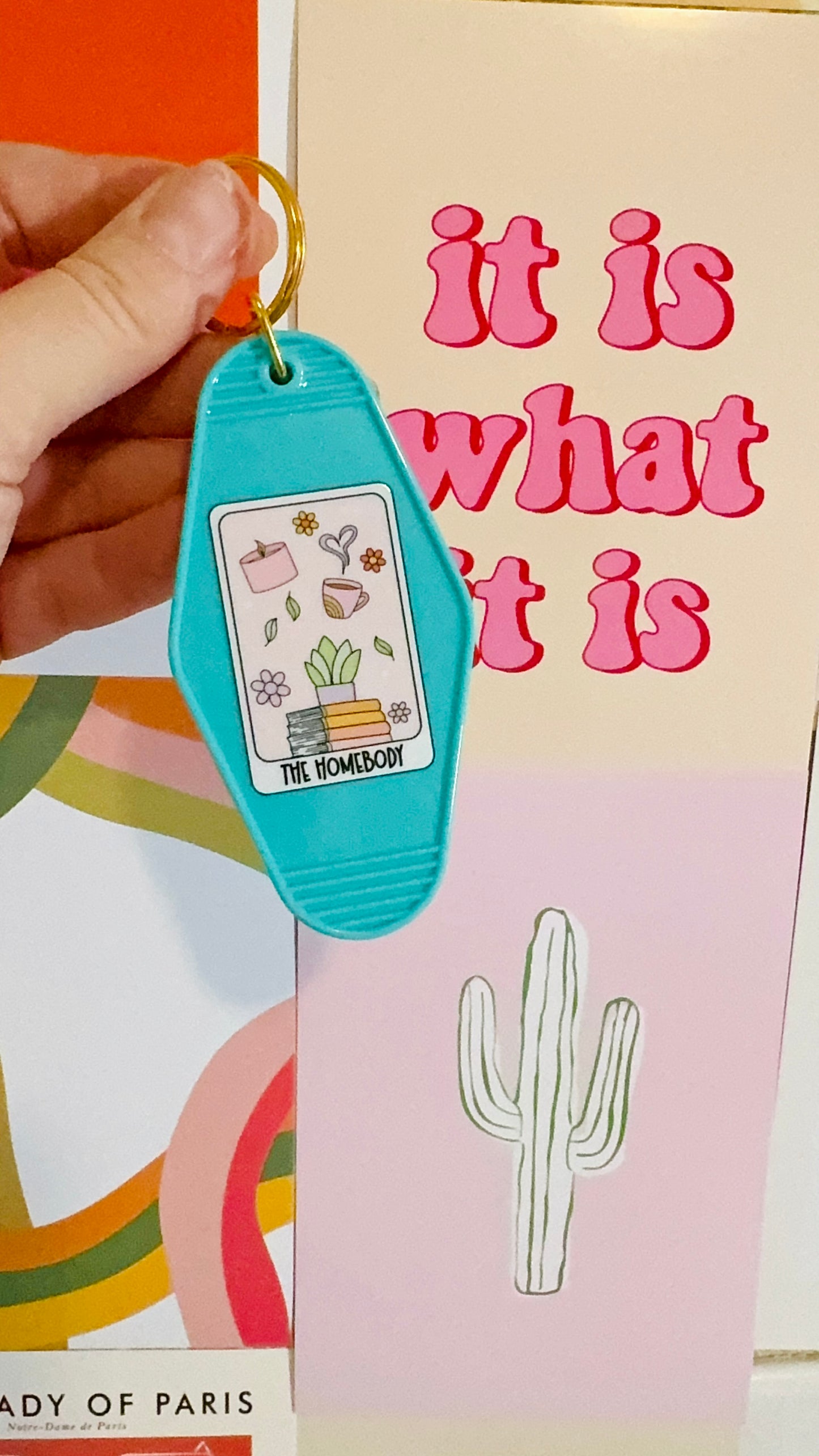 Motel Keychain: The Introvert