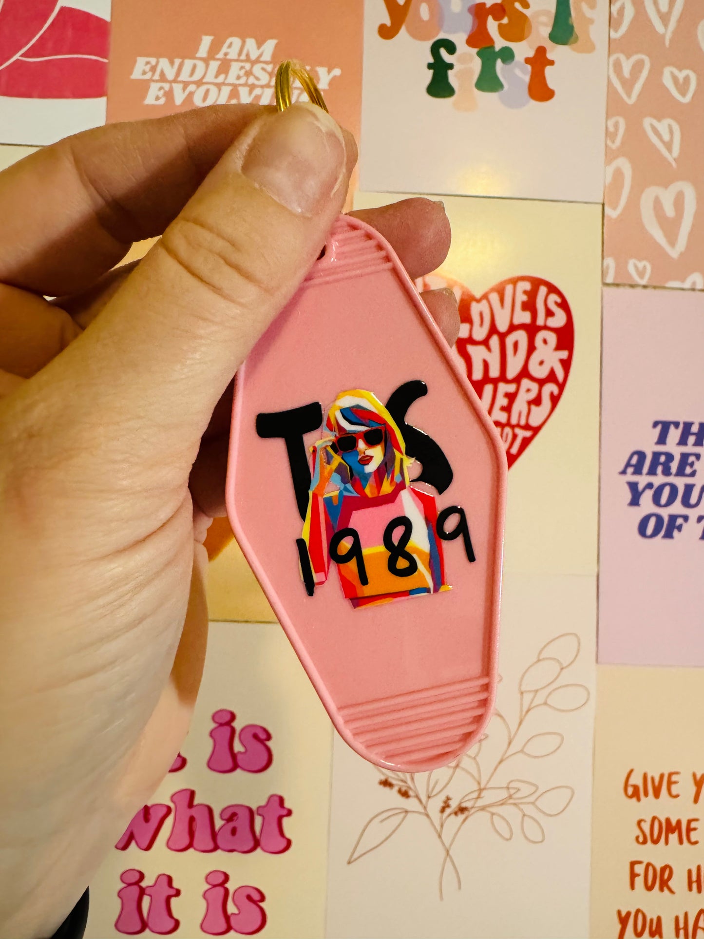 Motel Keychain: TS The Eras 1989