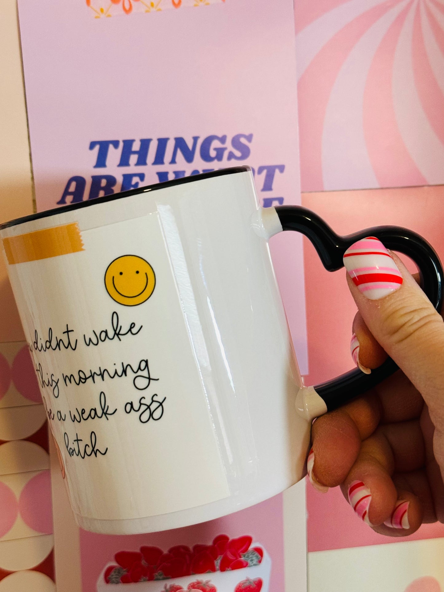Coffee Mug: Morning Inspo. Weak B-ish