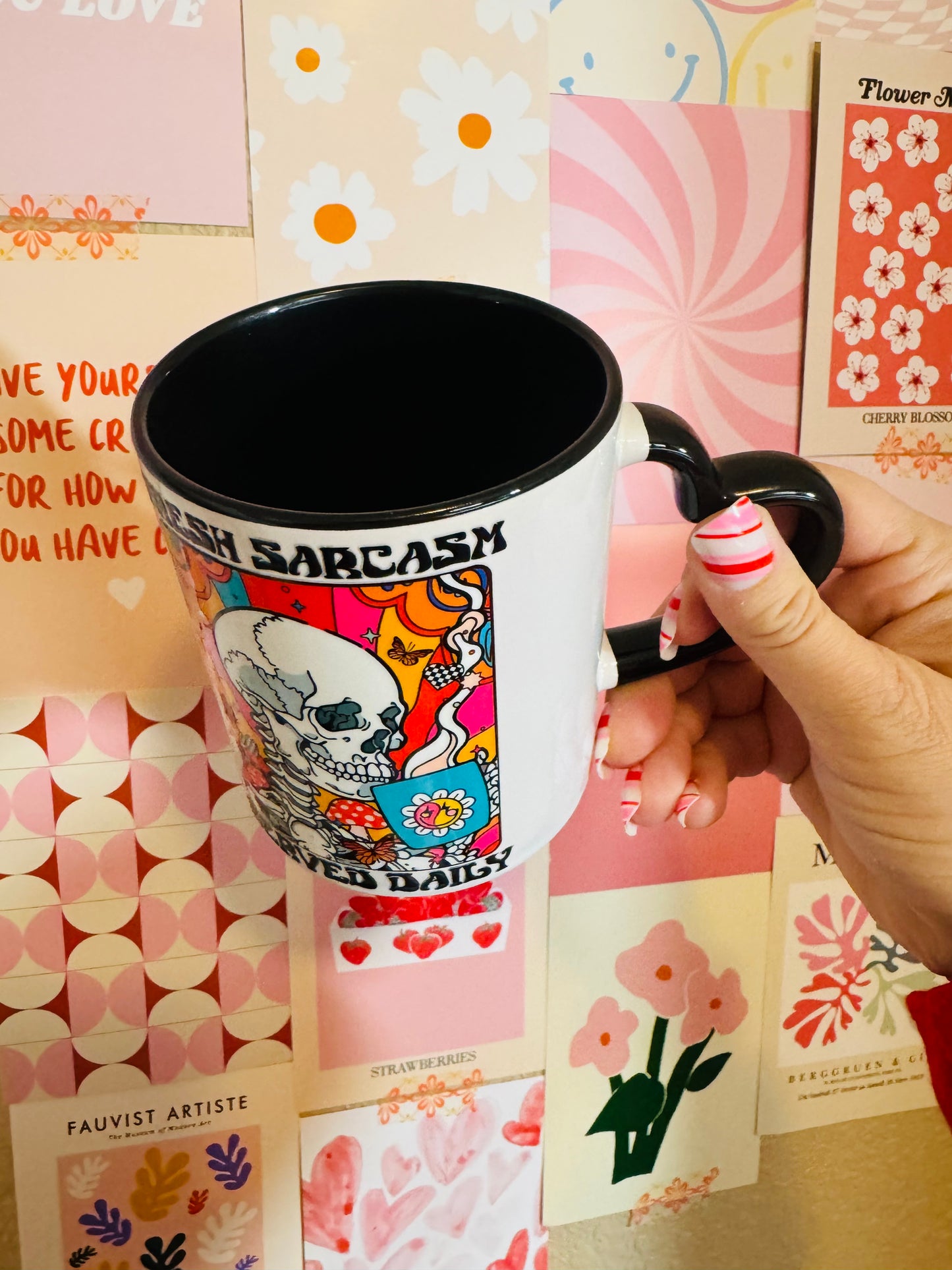 SALE Coffee Mug: Fresh Sarcasm Served Daily