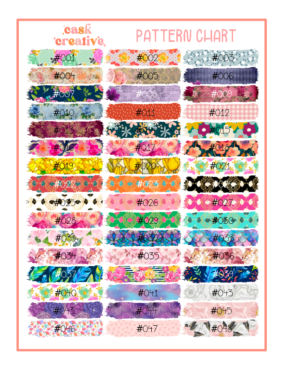 Custom Wording Routine Tracker Planner Sticker: Full Size Sticker Sheet