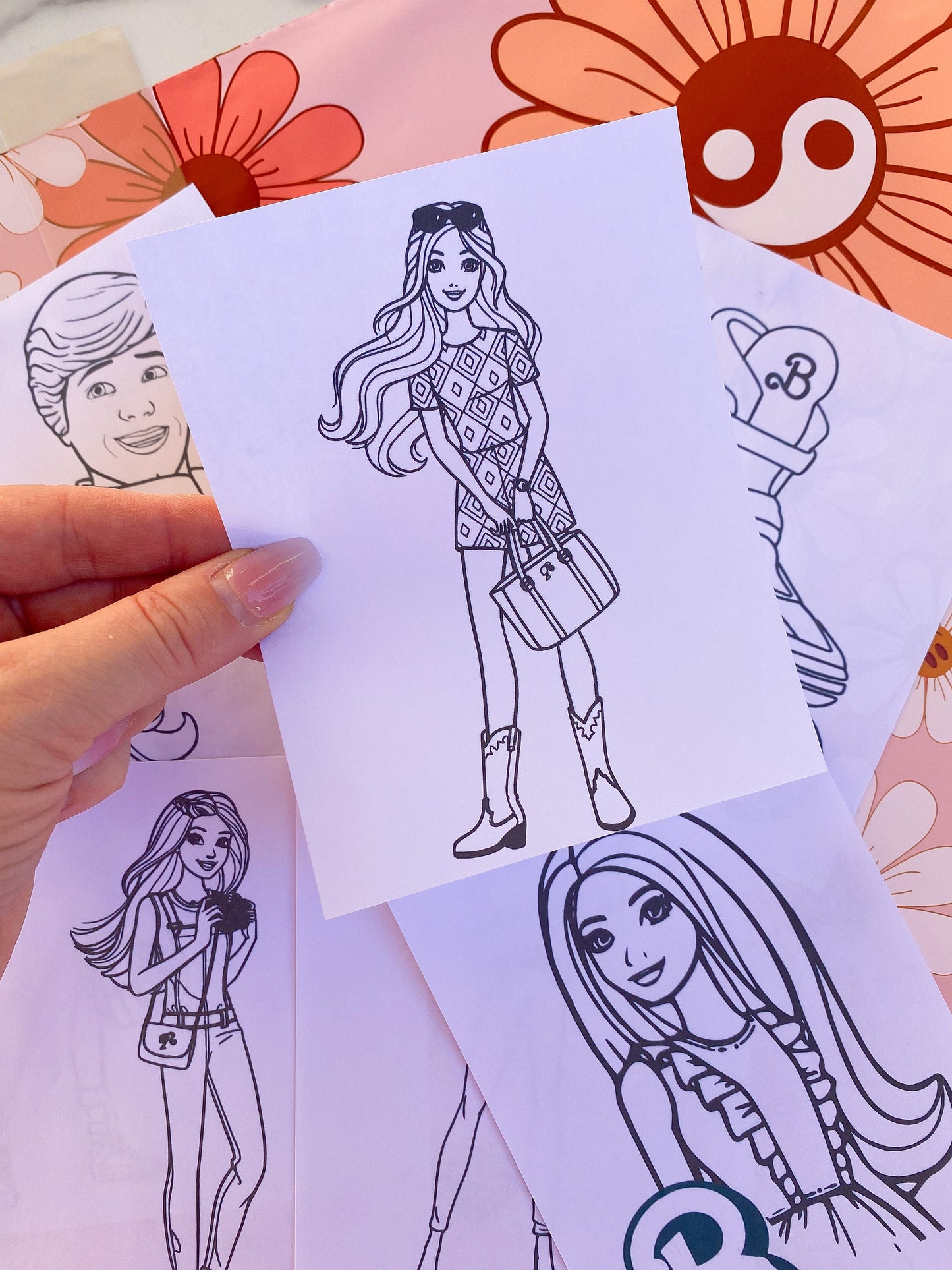 Party Favors: Mini Coloring Pages with Crayons - Any Theme