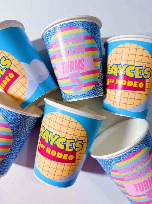 Party Decorations Party Favors Paper Cups: Custom - ANY THEME