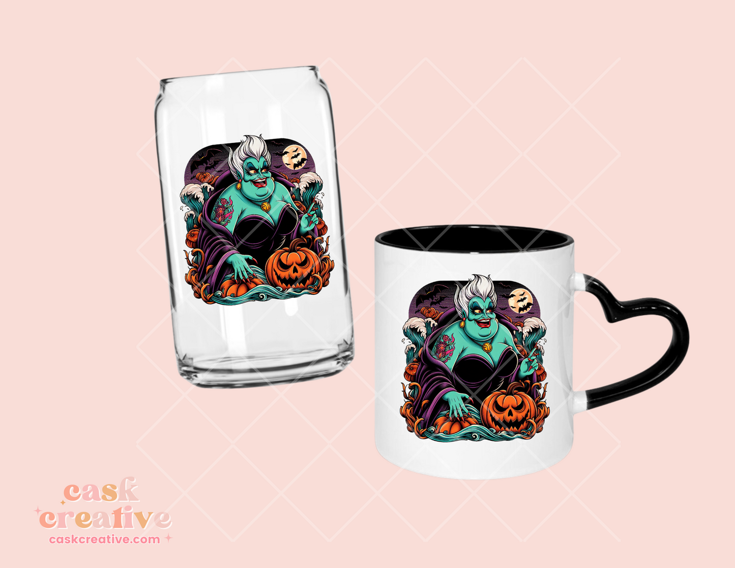 Halloween Mugs: Villain Pumpkin