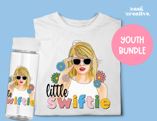 Youth 2 Item Bundle: Little Swiftie TS Eras