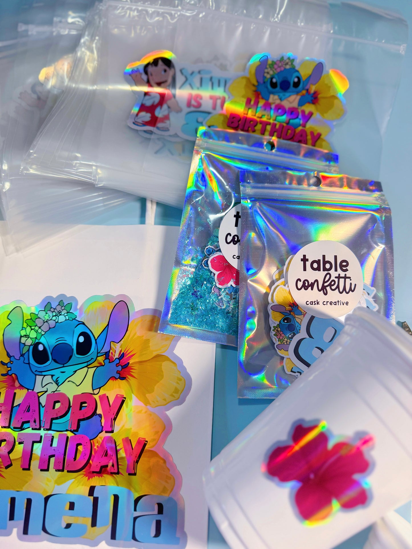 Table Confetti Party Decorations: Custom - ANY THEME