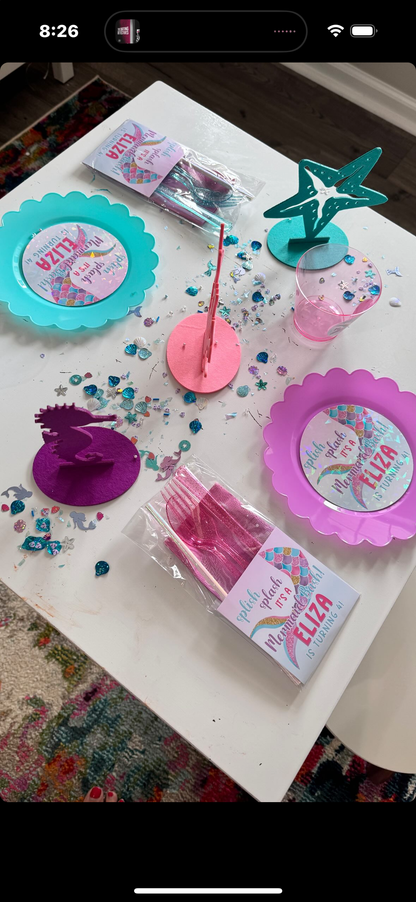 Table Confetti Party Decorations: Custom - ANY THEME