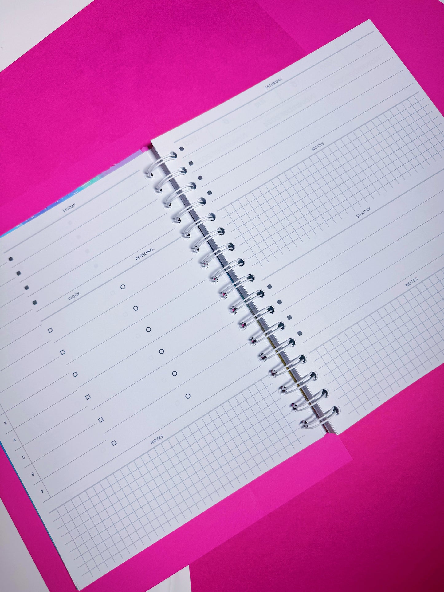 Custom Printed Planner: Design your own planner