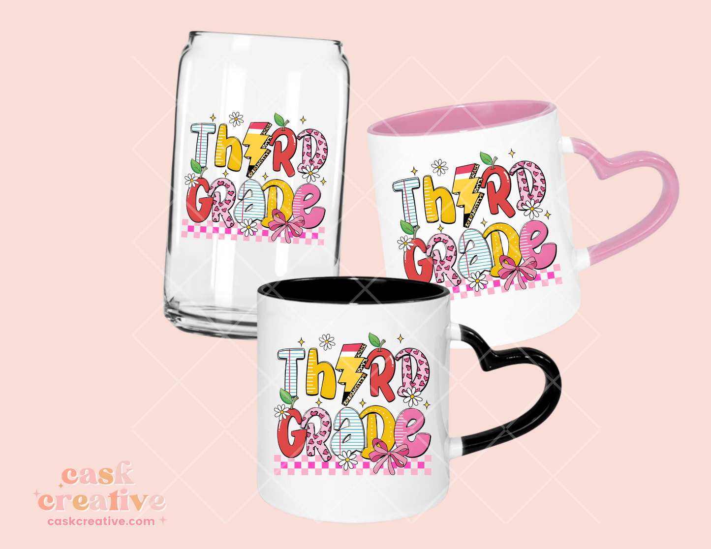 School Teacher Mugs: Custom Personalized Choose Your Grade