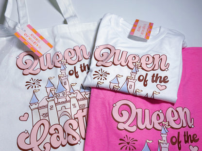 SALE Adult and Toddler T-shirt Queen of the Castle