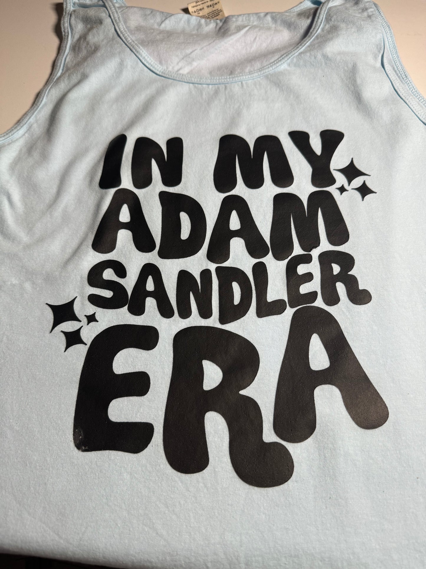 Adult Summer Tank Top In My Adam Sandler Era