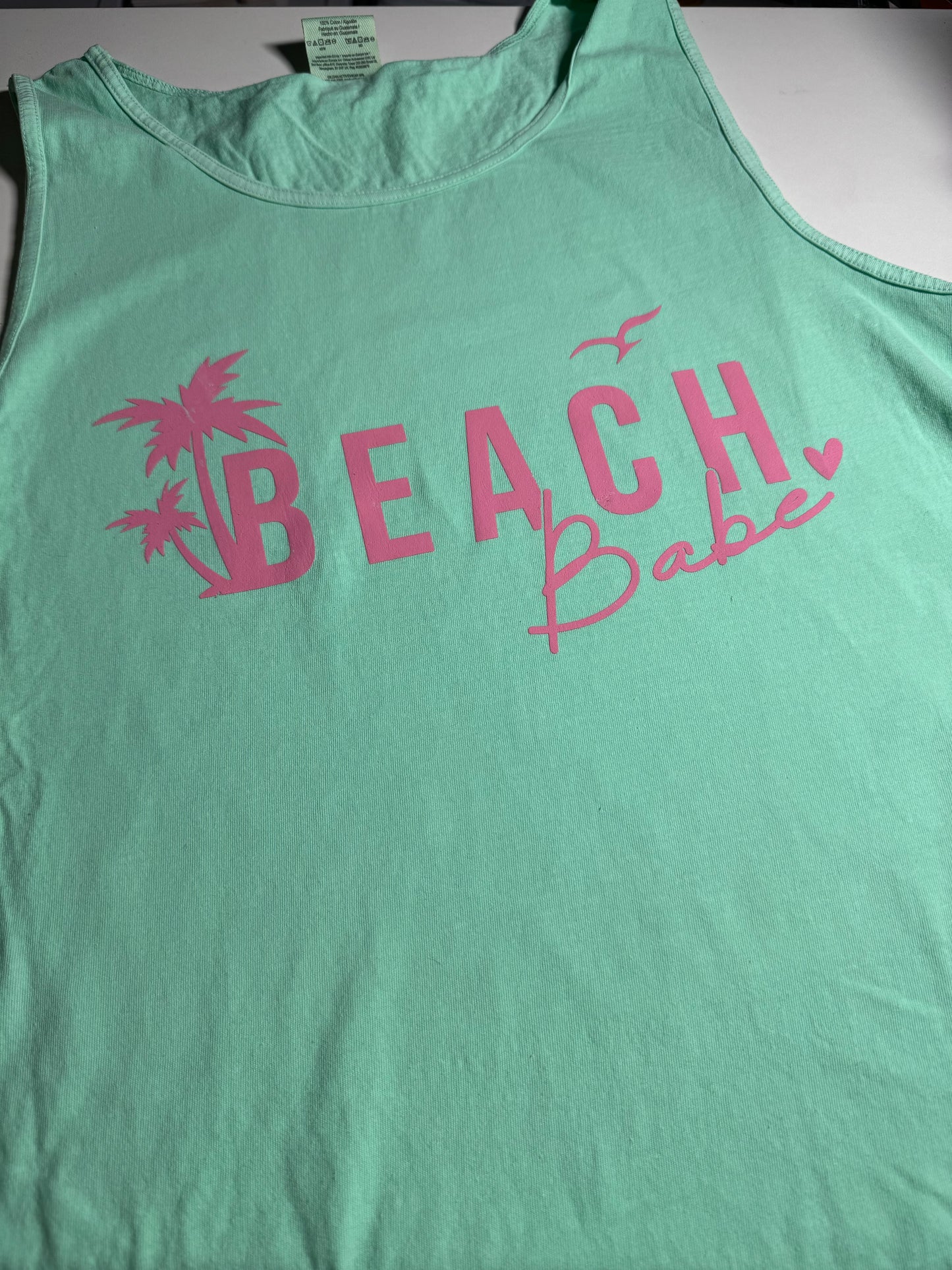 Adult Summer Tank Top Beach Babe