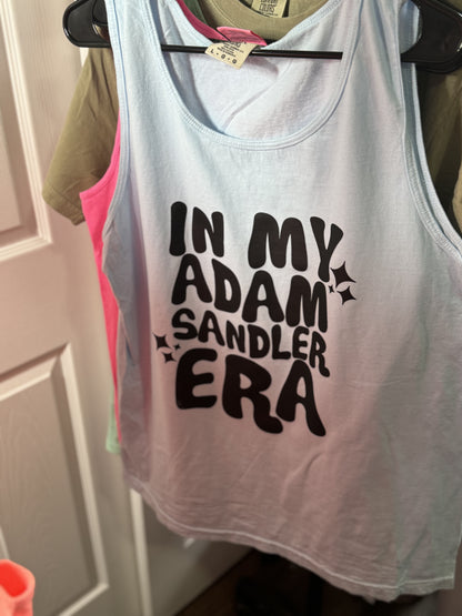 Adult Summer Tank Top In My Adam Sandler Era