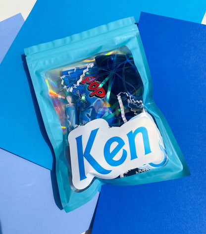 Party Favor Mylar Bags with Toys - Blue Theme