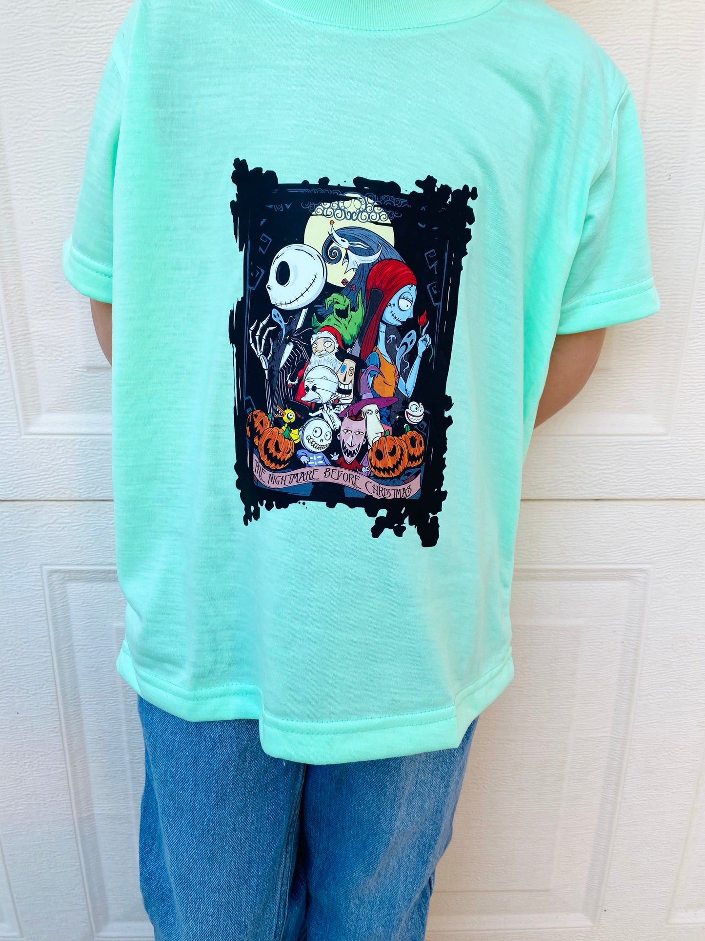 Halloween Toddler Youth T-shirt: Nightmare Jack and Sally