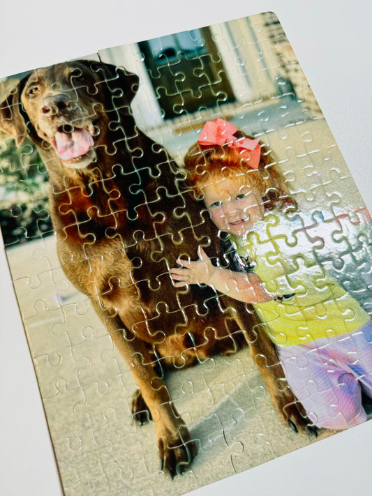 Custom Photo Puzzle: 8X10 Printed Puzzle Gifts