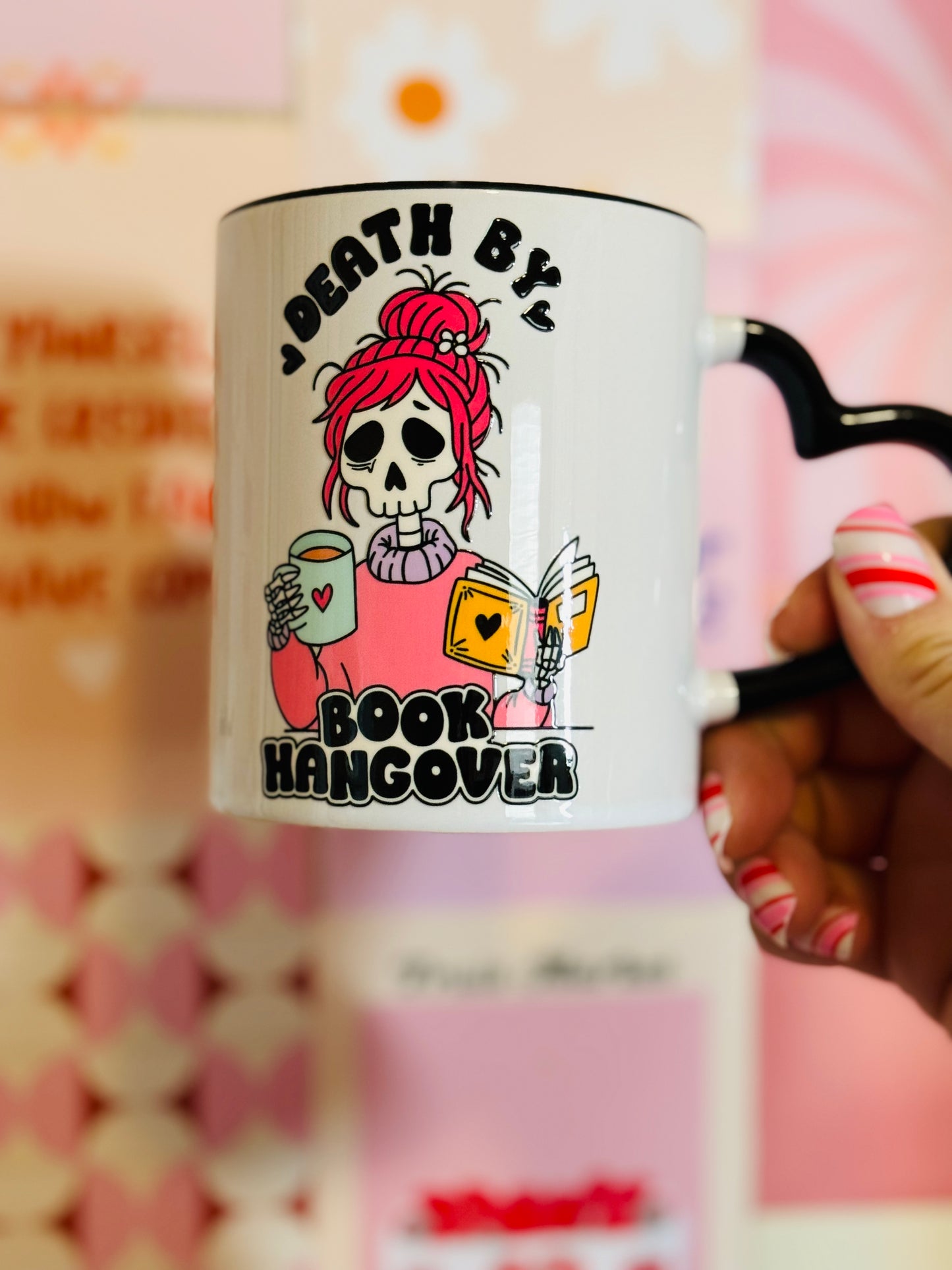 SALE Coffee Mug: Death By Book Hangover