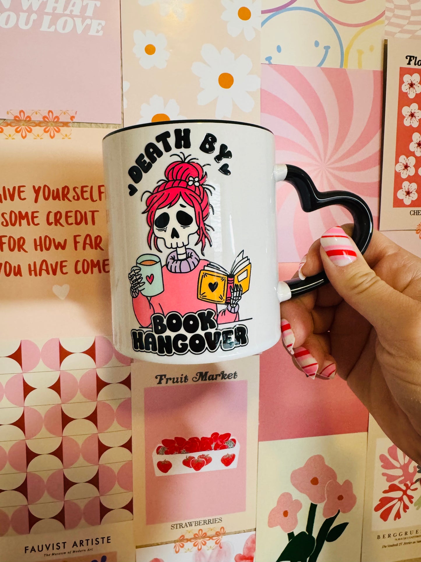 SALE Coffee Mug: Death By Book Hangover