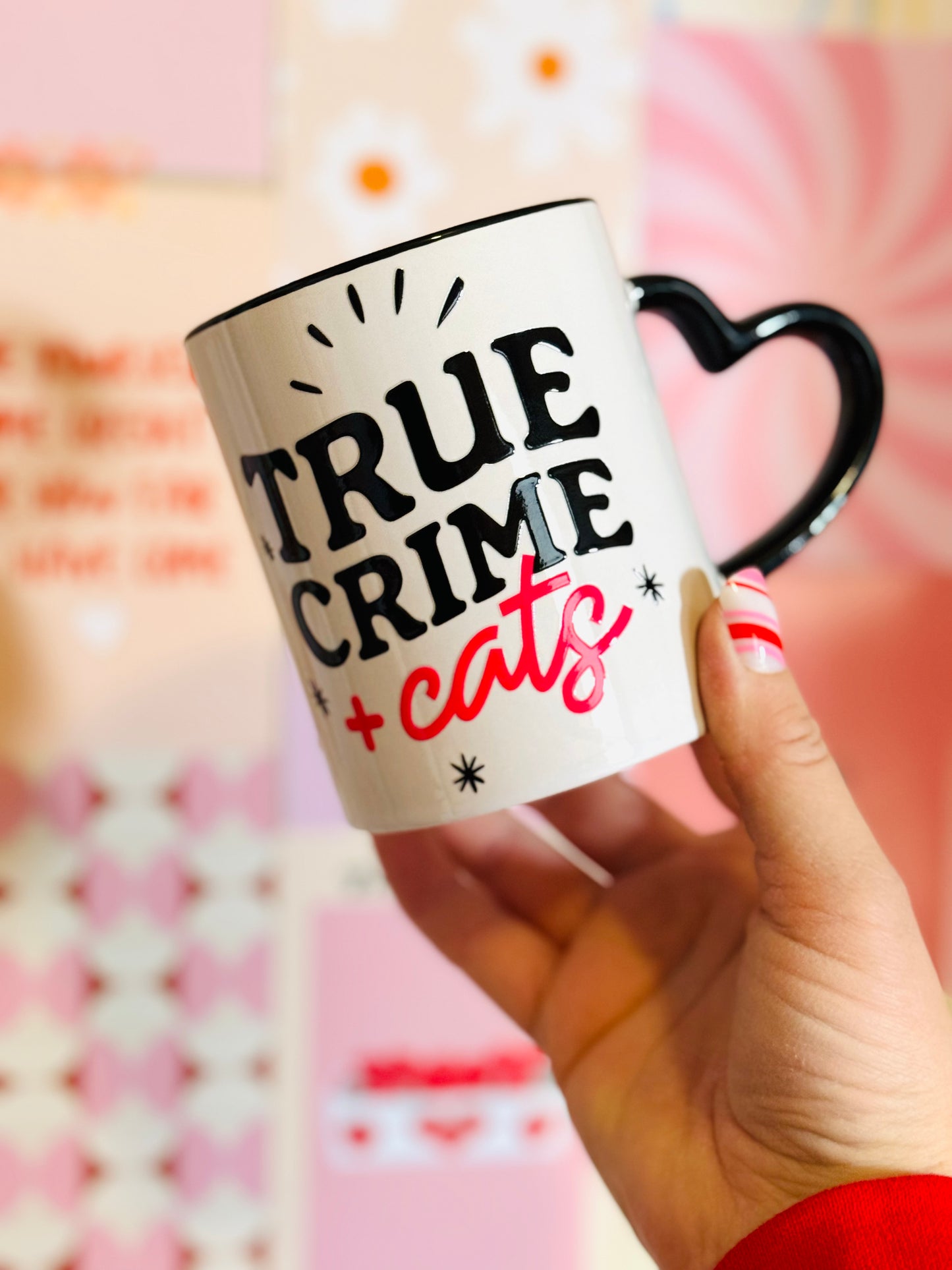 SALE Coffee Mug: True Crime and Cats