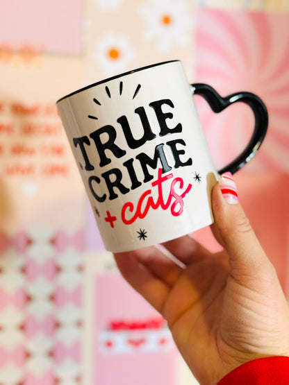 SALE Coffee Mug: True Crime and Cats