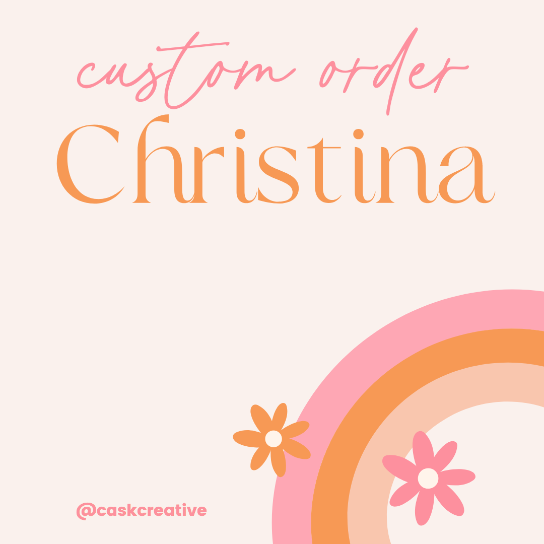 Custom order for: Christina Cruise Ship Decor