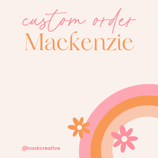 Custom Order for Mackenzie: Birthday Party Bundle