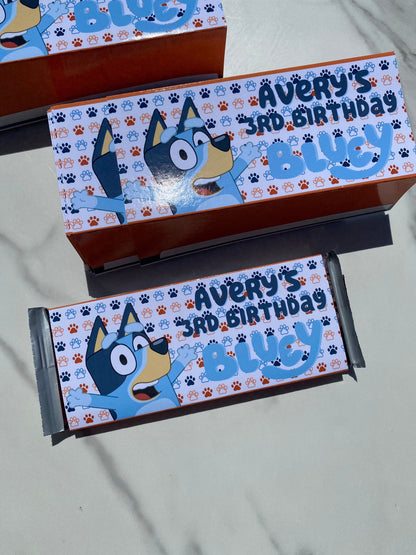 Printed Party Favors Candy Bar Wrappers Labels: Custom - ANY THEME