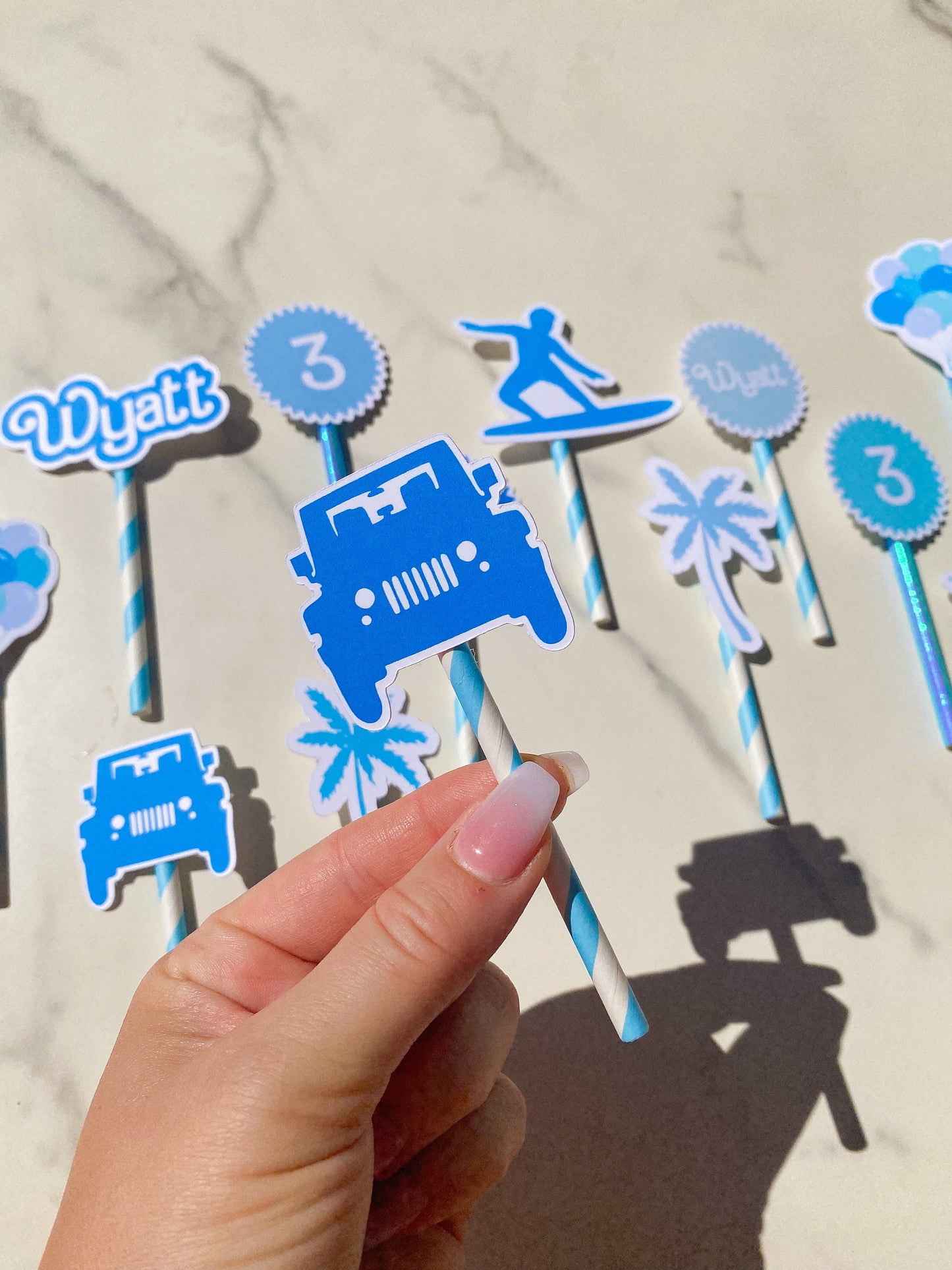 Printed Cupcake Toppers: Custom - ANY THEME