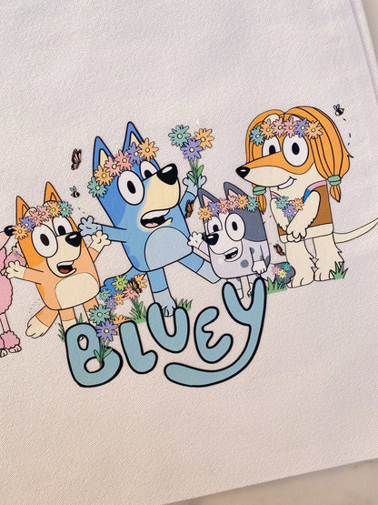 Tote Bags: Bluey Birthday Party Favors