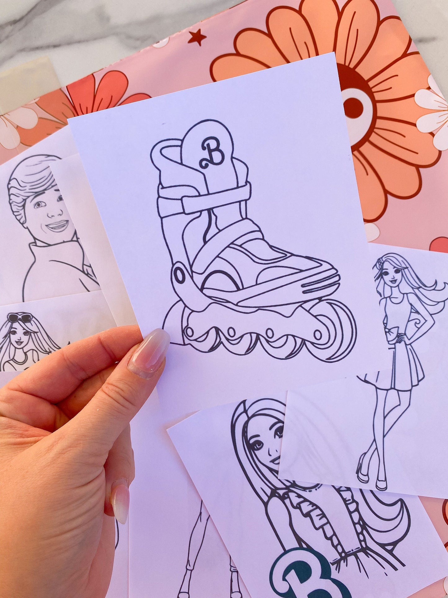 Party Favors: Mini Coloring Pages with Crayons - Any Theme