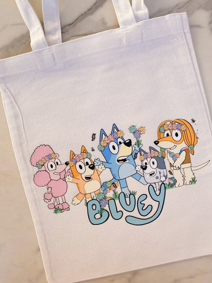 Tote Bags: Bluey Birthday Party Favors