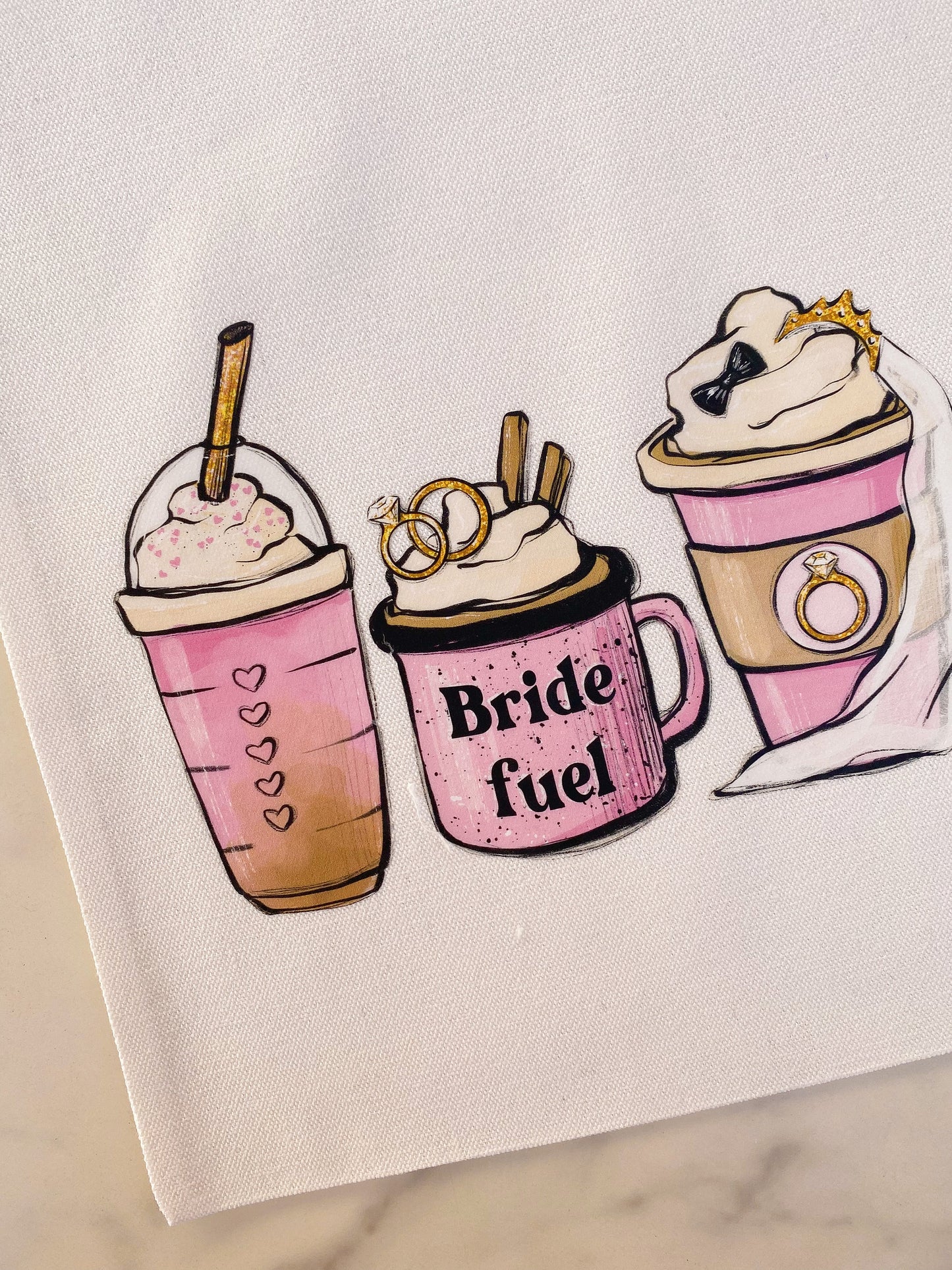 Tote Bag: Bride Fuel, Bridal Gifts